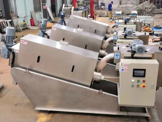 Машина автоматической спиральной прессы нержавеющей стали Dewatering