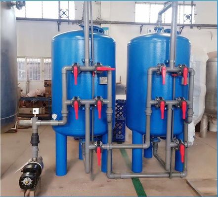 Мультимедиа активированного угля SS304 углерода стальные фильтруют исправленную водоочистку