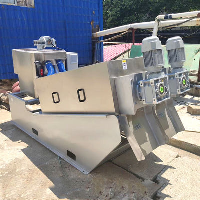 Тип винта машины твердой жидкостной шуги разъединения SS304 спиральной Dewatering автоматический