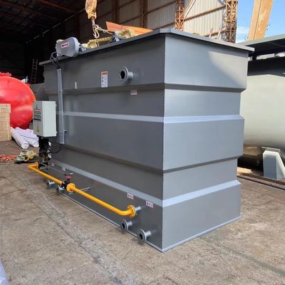 Нержавеющая сталь горизонтальная подача DAF растворила машину воздушной флотации интегрировала 50m3/H