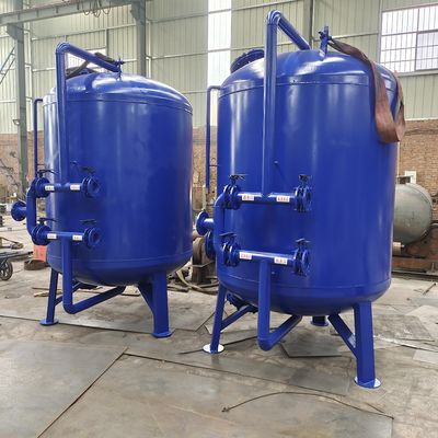 Backwashing мелкого фильтра нержавеющей стали активированного угля кварцевого песка автоматический