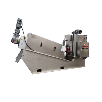 Dewatering шуги угольного шлама нержавеющей стали машины спиральной шуги 12m3/H Dewatering