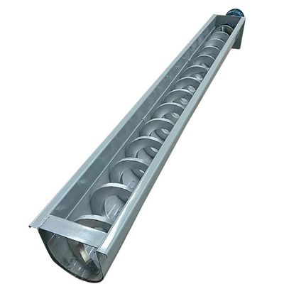 система транспортера зерна золы угля транспортера винта углерода 2m3/H стальная shaftless спиральная