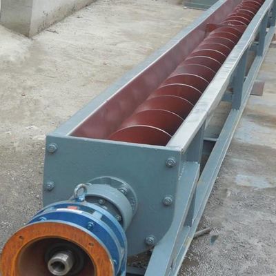 система транспортера зерна золы угля транспортера винта углерода 2m3/H стальная shaftless спиральная