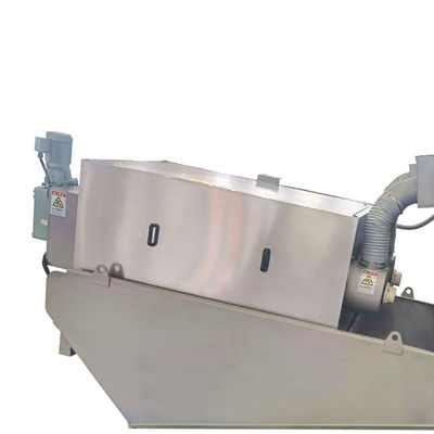 оборудование обработки шуги позема фермы машины спиральной шуги 20m3/H Dewatering