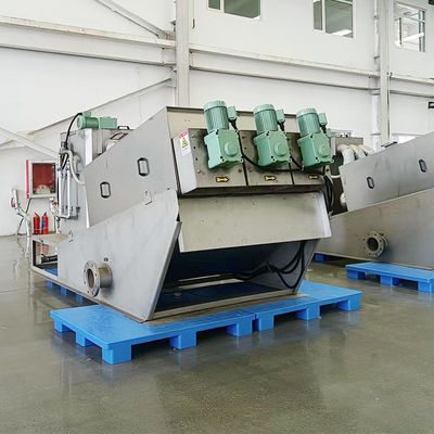 оборудование обработки шуги позема фермы машины спиральной шуги 20m3/H Dewatering