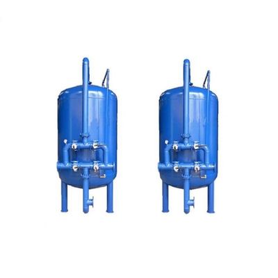 мультимедиа песка грунтовых водов реки фильтра активированного угля углерода 30m3/H стальные мелкие фильтруют