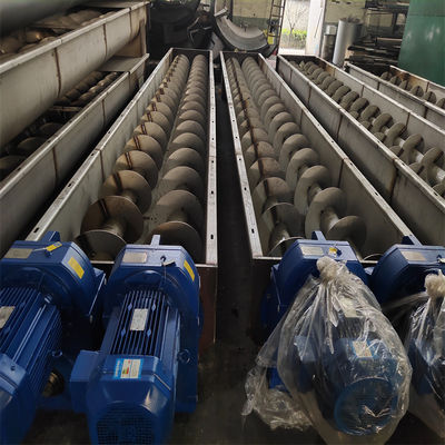 Оборудование транспортера выпарки решетки транспортера Shaftless завода по обработке нечистот спиральное