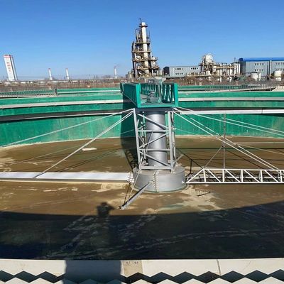 Танк седиментирования шабера шуги привода половинного моста нержавеющей стали периферийный