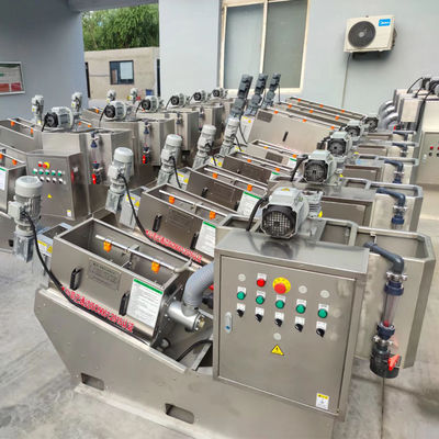 Интегрированная машина шуги прессы винта позема свиньи и цыпленка Dewatering