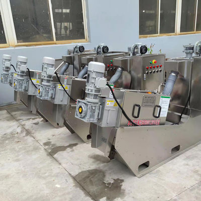 Интегрированная машина шуги прессы винта позема свиньи и цыпленка Dewatering