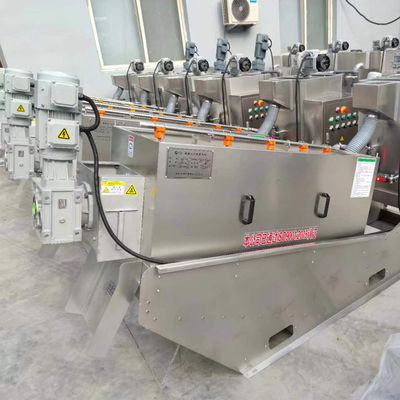 Интегрированная машина шуги прессы винта позема свиньи и цыпленка Dewatering