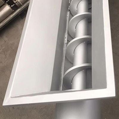 Подковообразный ленточный транспортер Shaftless винта для бетона золы углерода шуги зерна миномета