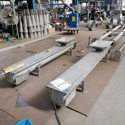 Винтовой конвейер типа U для зерна руды из цементного шлама