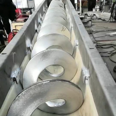 Винтовой конвейер типа U для зерна руды из цементного шлама