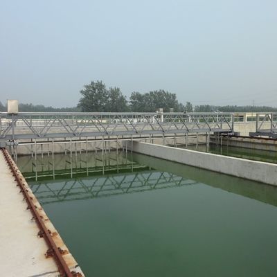 Шабер грязи нержавеющей стали перемещая горизонтальный для очистки сточных вод