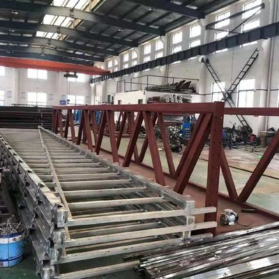 Шабер грязи нержавеющей стали перемещая горизонтальный для очистки сточных вод