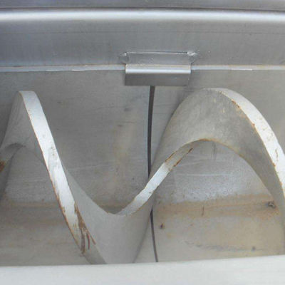 Горизонтальный винтовой конвейер шлама углеродистой стали безваловый подвижный