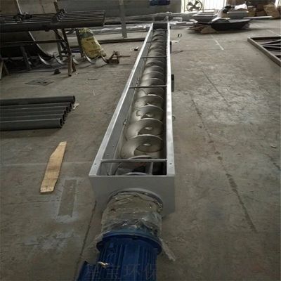 Питатель углеродистой стали винтового конвейера нержавеющей стали 304 аграрный Валлесс