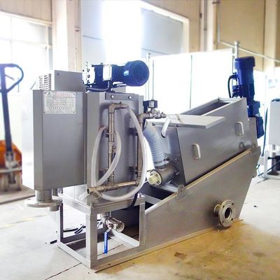 Оборудование шлама химического завода прессы винта обезвоживая полноавтоматическое