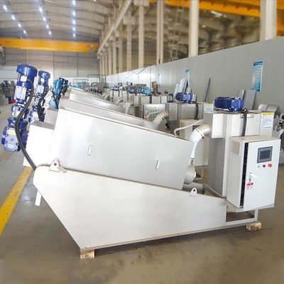 Оборудование шлама химического завода прессы винта обезвоживая полноавтоматическое