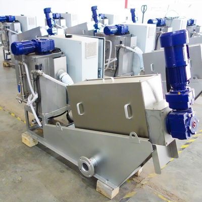 Оборудование шлама химического завода прессы винта обезвоживая полноавтоматическое