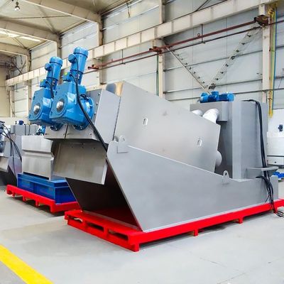 Оборудование шлама химического завода прессы винта обезвоживая полноавтоматическое