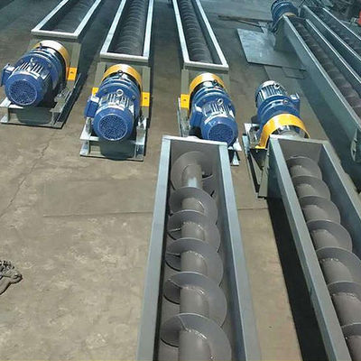 Нержавеющая сталь винтового конвейера с высокотемпературным сопротивлением без вала