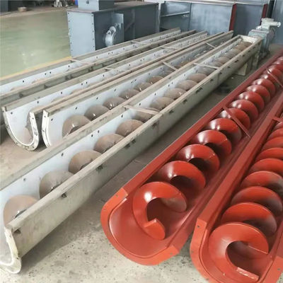 Шнек спирали цемента конвейера винта лепешки нержавеющей стали