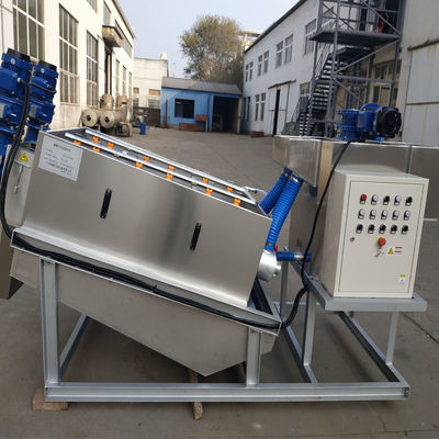 Машина шуги волюты Dewatering для прессы винта волюты нержавеющей стали мочи экскремента