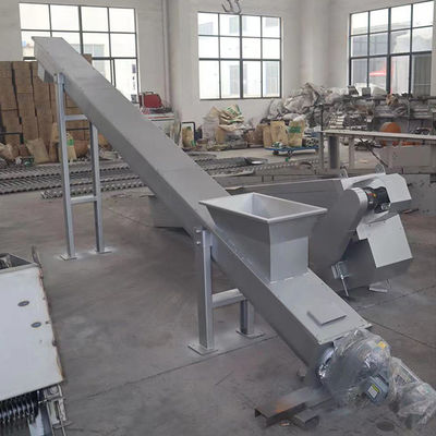 Транспортер винта Shaftless нержавеющей стали для транспортера зерна порошка спирального