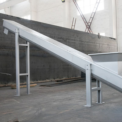 Транспортер винта Shaftless нержавеющей стали для транспортера зерна порошка спирального