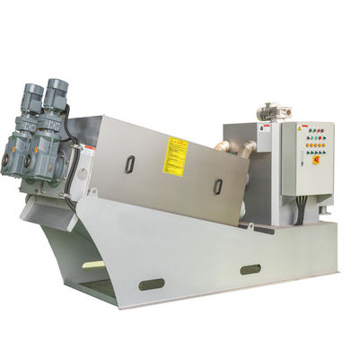 спиральная шуга 100m3/H Dewatering подвергает оборудование механической обработке SUS316L обработки шуги