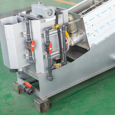 спиральная шуга 100m3/H Dewatering подвергает оборудование механической обработке SUS316L обработки шуги