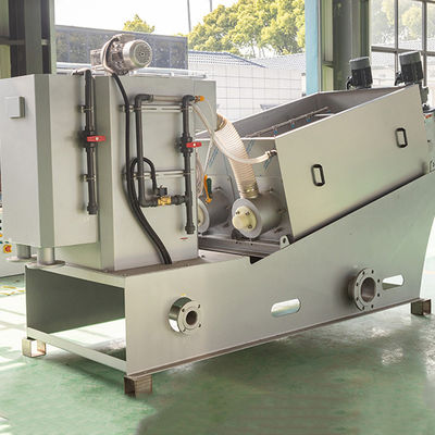 спиральная шуга 100m3/H Dewatering подвергает оборудование механической обработке SUS316L обработки шуги