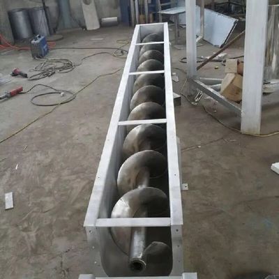 Транспортер винта 1000mm нержавеющей стали двойного вала по горизонтали для каменноугольной промышленности