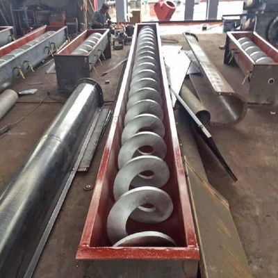 Транспортер винта 1000mm нержавеющей стали двойного вала по горизонтали для каменноугольной промышленности