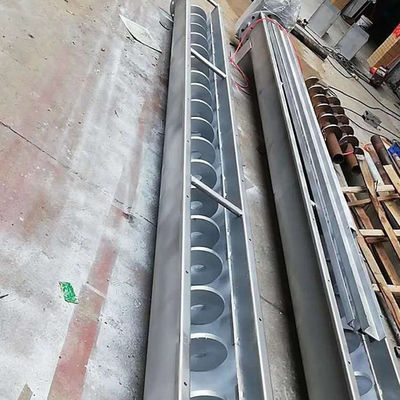 Тип машина SS316L 1-10t/h u транспортера винта сверла порошка шуги Shaftless