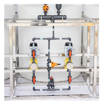 Интегрированный смешивать полноавтоматической машины для дозировки 4500L/H растворяя