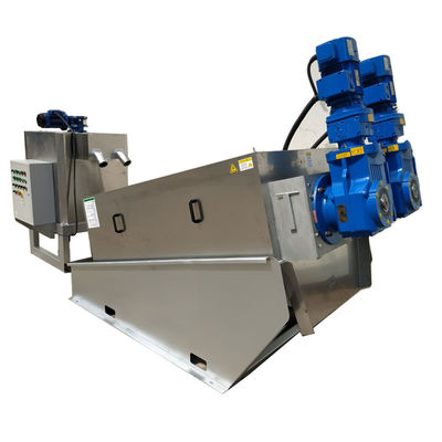 Полностью автоматизированная машина 18-30kg/h спиральной шуги нержавеющей стали Dewatering