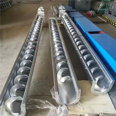 Ориентированный на заказчика тип сухая длина ленточного транспортера u винта углерода стальной фидера 7m порошка