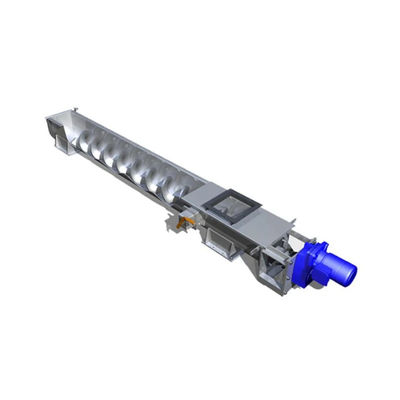 Транспортер винта 1.5-5.5kw конкретного зерна известки угля цемента 304/316SS спиральный