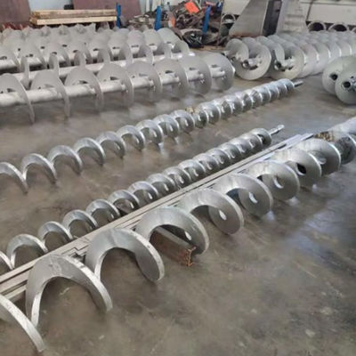 Транспортер винта 1.5-5.5kw конкретного зерна известки угля цемента 304/316SS спиральный