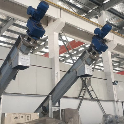 Транспортер винта 1.5-5.5kw конкретного зерна известки угля цемента 304/316SS спиральный