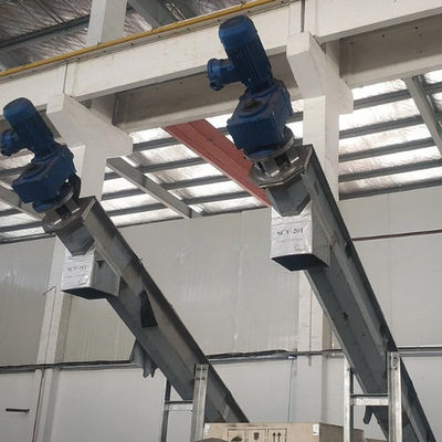 Транспортер винта 1.5-5.5kw конкретного зерна известки угля цемента 304/316SS спиральный