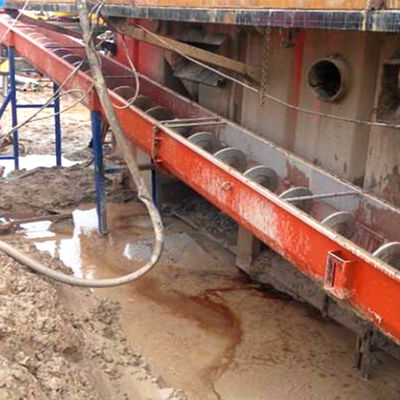 ленточный транспортер винта шуги паза транспортера винта u 30t/H портативный склонный Ss