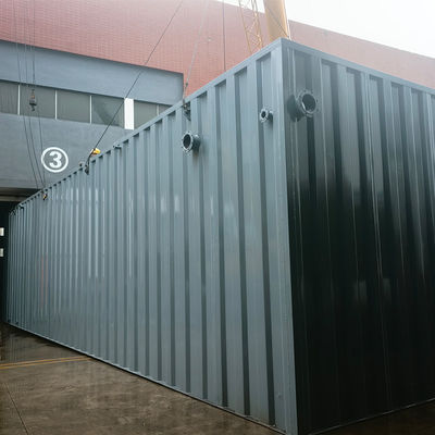 оборудование очистки сточных вод системной интеграции 500m3/D 304SS Mbr подгоняло