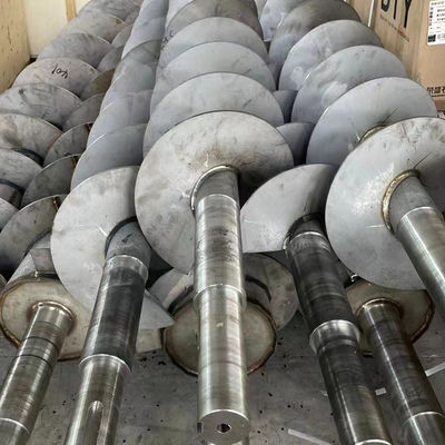 транспортер винта Shaftless стали углерода 50m3/H автоматизировал транспортер нержавеющей стали спиральный