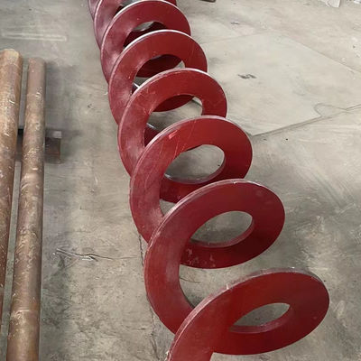 транспортер винта Shaftless стали углерода 50m3/H автоматизировал транспортер нержавеющей стали спиральный