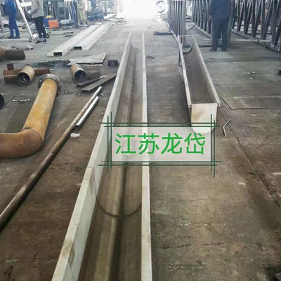 Наклонный цементный спиральный конвейер из нержавеющей стали для порошка